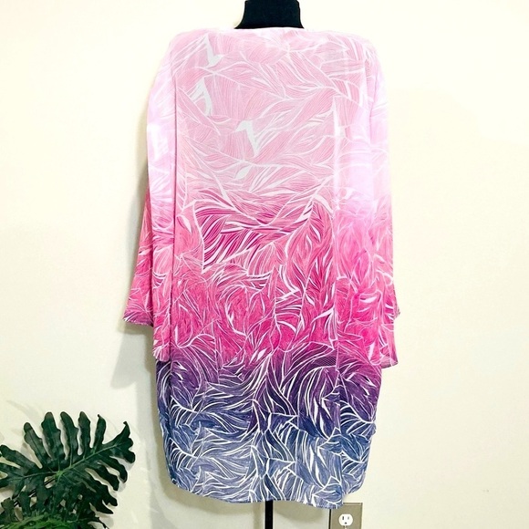 Allison Daley Pink Ombre‎ Kimono 20W - Picture 7 of 11